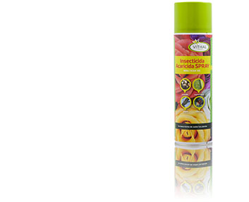 Un spray contra los insectos y ácaros